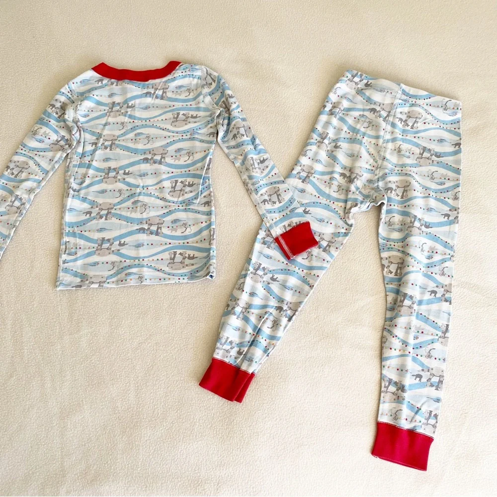 Hanna Andersson | Star Wars AT-AT Walker‎ Holiday Long John Pajama Set